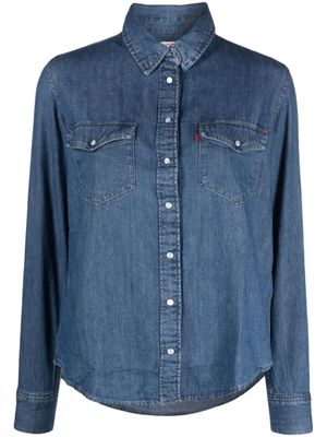 Levi's chemise en jean à manches longues - Bleu
