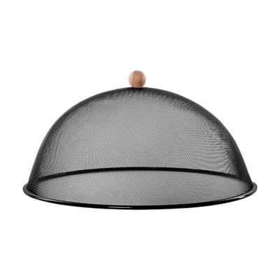 Esschert Design Luxe stevige vliegenkap/voedselkap - zwart - metaal - D43 x H21 cm