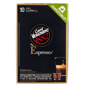 Caffè Vergnano Espresso Arabica Koffiecapsule 10 stuk(s)