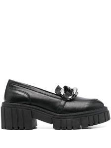 VAMSKO mocassins Iris 65 mm en cuir - Noir