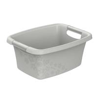 Rotho Flowers Wasmand 12L Cool Grey
