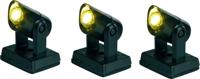Spot light warm white 3 pieces battery operated - l1,5xb1xh1,5cm - Mica decorations - thumbnail