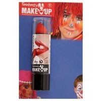 Feest/party lipstick/lippenstift mat rood   -