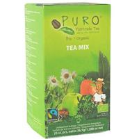 Puro Bio thee Mix, fairtrade, pak van 25 zakjes