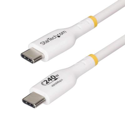 USB-kabel Startech USB2EPR2MW Wit 2 m