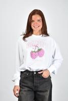 Ganni t-shirt A1050141 bright white