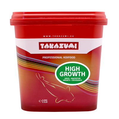 Takazumi Professional Koi Food - High Growth 2500 gr