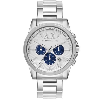 Armani Bandschakels AX2500 - Staal - (1 stuk) Armani Bandschakels AX2500 - Staal - (1 stuk)
