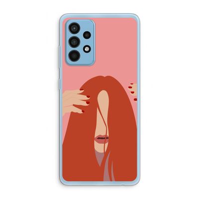 Woke up like this: Samsung Galaxy A52 Transparant Hoesje