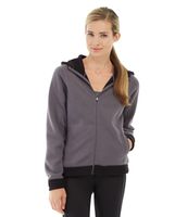 Circe Hooded Ice Fleece-XL-Gray - thumbnail