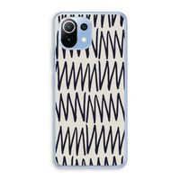 Marrakech Zigzag: Xiaomi Mi 11 Lite Transparant Hoesje