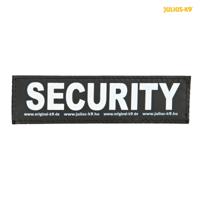 Julius k9 labels voor power-harnas / tuig security (SMALL)