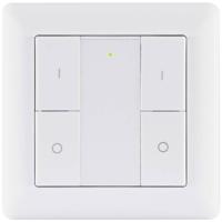 50134 SH ZB Wandtaster Doppelwippe On/Off/Dimm Paulmann Home Draadloze schakelaar Wit