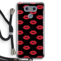 Lips: LG G6 Transparant Hoesje met koord