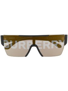 Burberry Eyewear lunettes de soleil à logo - Noir