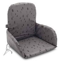 Jollein Babystoelkussen Spot stormgrijs - thumbnail