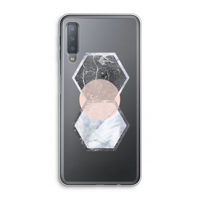 Creatieve toets: Samsung Galaxy A7 (2018) Transparant Hoesje