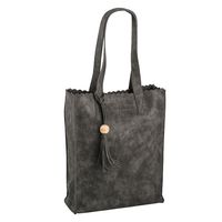 Daniel Ray Miami Shopper Schoudertas Grijs - thumbnail