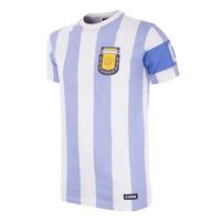 COPA Football - Argentinie Capitano T-shirt - Wit/Blauw