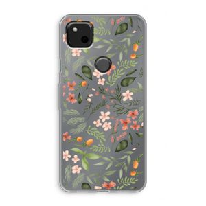Sweet little flowers: Google Pixel 4a Transparant Hoesje