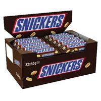 Snoep snickers reep 32x50 gram