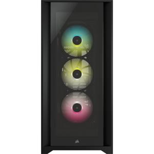 Corsair iCUE 5000X RGB Midi-tower PC-behuizing Zwart