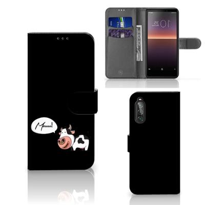 Sony Xperia 10 II Leuk Hoesje Cow Sony Xperia 10 II Leuk Hoesje Cow