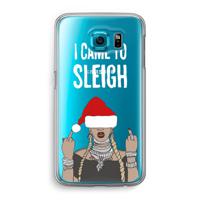 Came To Sleigh: Samsung Galaxy S6 Transparant Hoesje