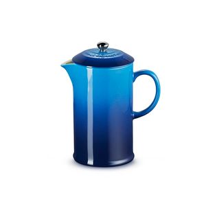 LE CREUSET - Aardewerk - Koffiepot met pers 0,80l Azure