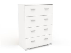 Commode INFINITY II 4 lades wit