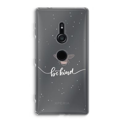 Be(e) kind: Sony Xperia XZ2 Transparant Hoesje