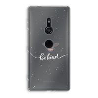 Be(e) kind: Sony Xperia XZ2 Transparant Hoesje