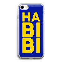 Habibi Blue: iPhone SE 2020 Transparant Hoesje
