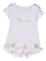 Lapin House ensemble short-t-shirt Voyage - Rose - thumbnail