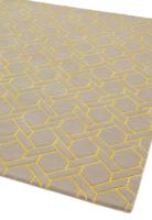 MOMO Rugs - Nexus FL02 Silver/Yellow -
