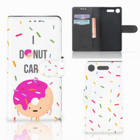 Sony Xperia XZ1 Book Cover Donut Roze