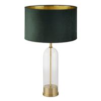 Searchlight Tafellamp Oxford met groene kap EU81712GR