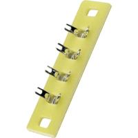 TRU COMPONENTS Soldeerlijst Enkele rij Totaal aantal polen 4 Epoxide (l x b x h) 36 x 9 x 1.5 mm 1 stuk(s)