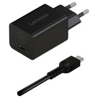 Lenovo GaN Nano Laptop netvoeding 65 W 5 V, 9 V, 15 V, 20 V GaN, Met C8-Eurostekker, Snellader