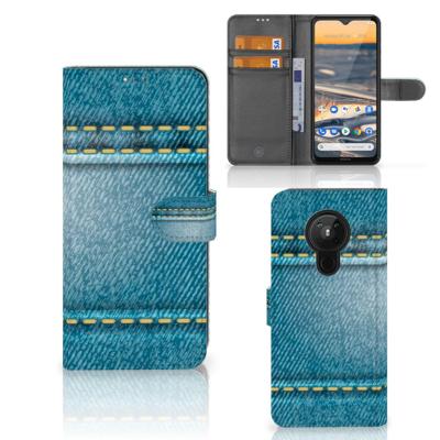 Nokia 5.3 | Wallet Case | met Pasjes | Jeans