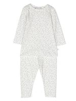 Bonpoint ensemble haut-pantalon Timi en coton - Blanc