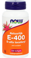 NOW E-400 D-Alpha Tocopherol Capsules