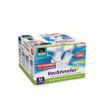 Bison Vochtvreter® Vochtmagneet Neutraal | 2x450 g - 6313269