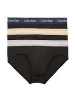 Calvin Klein - 3p Hip Brief - Cotton Stretch - 6ED, Maat:L