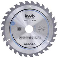 kwb 588257 Hardmetaal-cirkelzaagblad 216 x 30 mm 1 stuk(s)