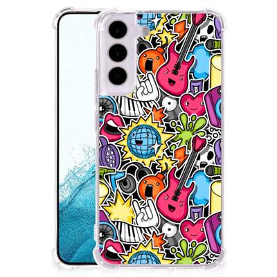 Samsung Galaxy S22 Anti Shock Bumper Case Punk Rock Samsung Galaxy S22 Anti Shock Bumper Case Punk Rock
