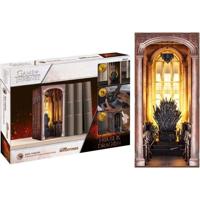 Boekenhoekje - Doe-het-zelfpakket om een 3D-model boekensteun te bouwen - REVELL - Tiny Adventures - Game of Thrones - De IJzeren Troon - LED
