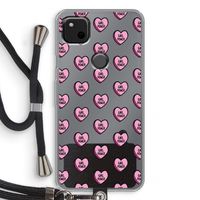 GIRL POWER: Pixel 4a Transparant Hoesje met koord