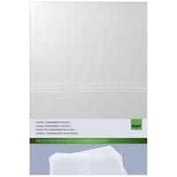Sigel Dubbele transparante hoes SM180 10 stuk(s) Sigel Dubbele transparante hoes SM180 10 stuk(s)