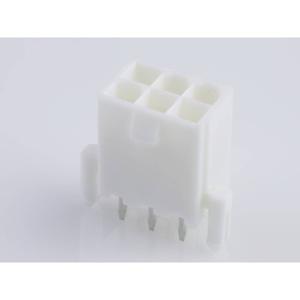 Molex 39299069 Female header, inbouw (standaard) Totaal aantal polen: 6 Rastermaat: 4.20 mm Inhoud: 1 stuk(s) Tray